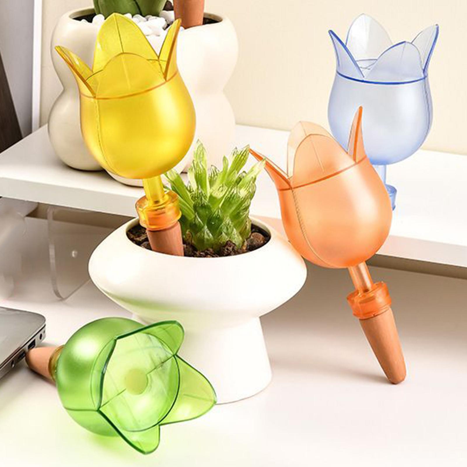 Self Watering Planter - Auto rega plantador inserção automática flor