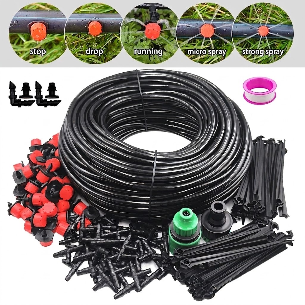 Trowel Garden Tools - Kit de Irrigação por Gotejamento Automático