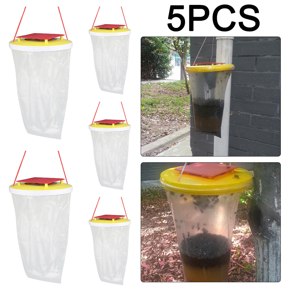 Grow Bag - Armadilha de mosca suspensa não tóxica,