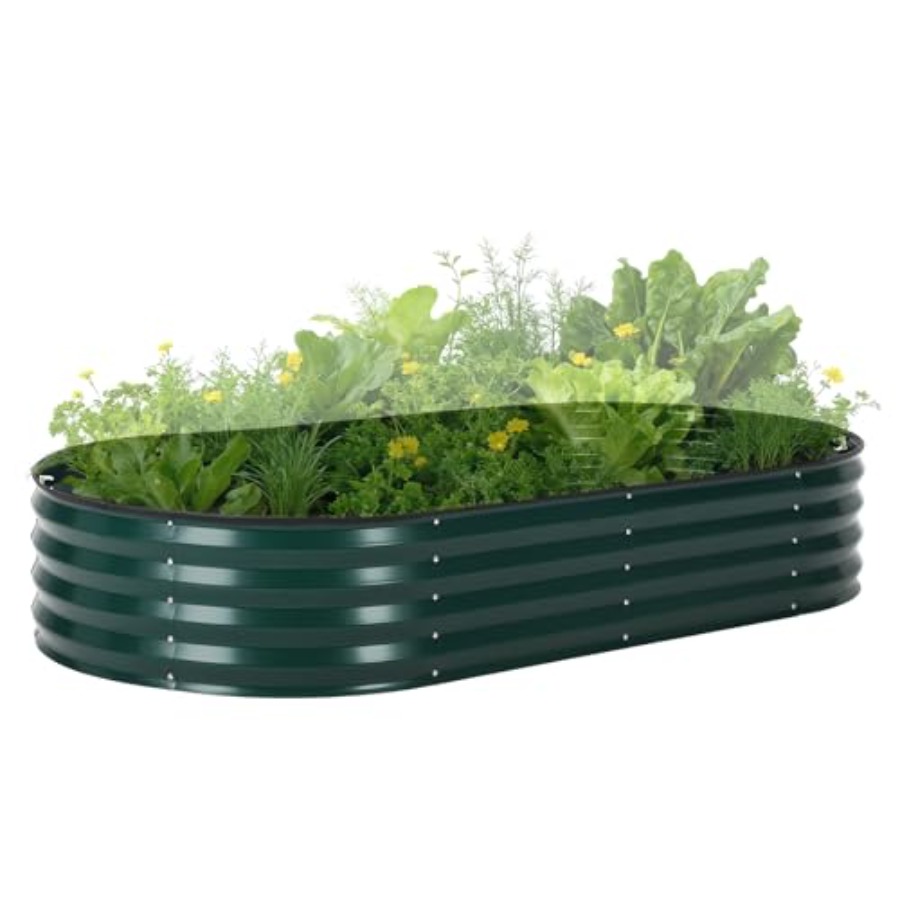 Raised Garden Bed - Kit de canteiro elevado para jardim,