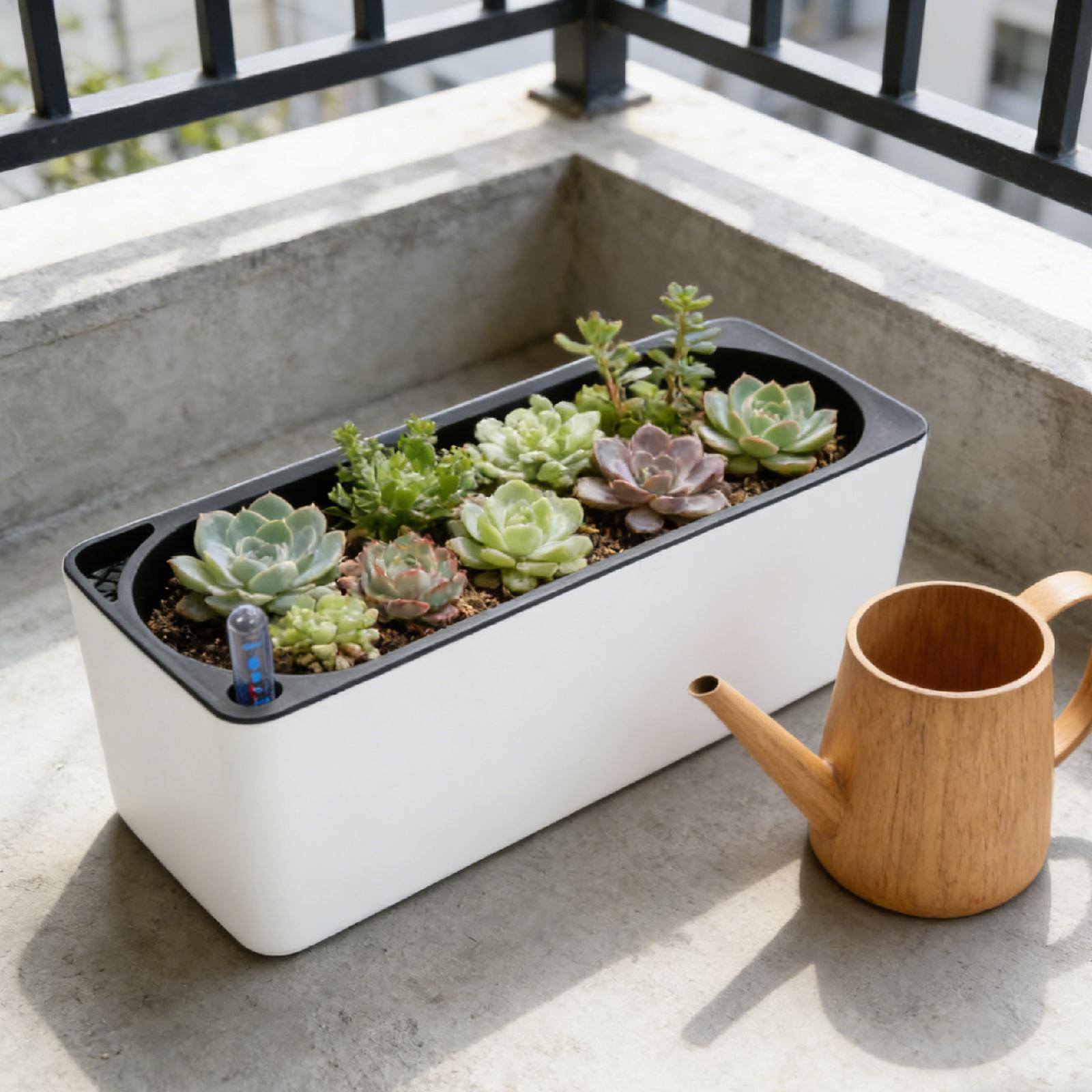 Vaso de flores com sistema de  - Self Watering Planter avaliação e preço