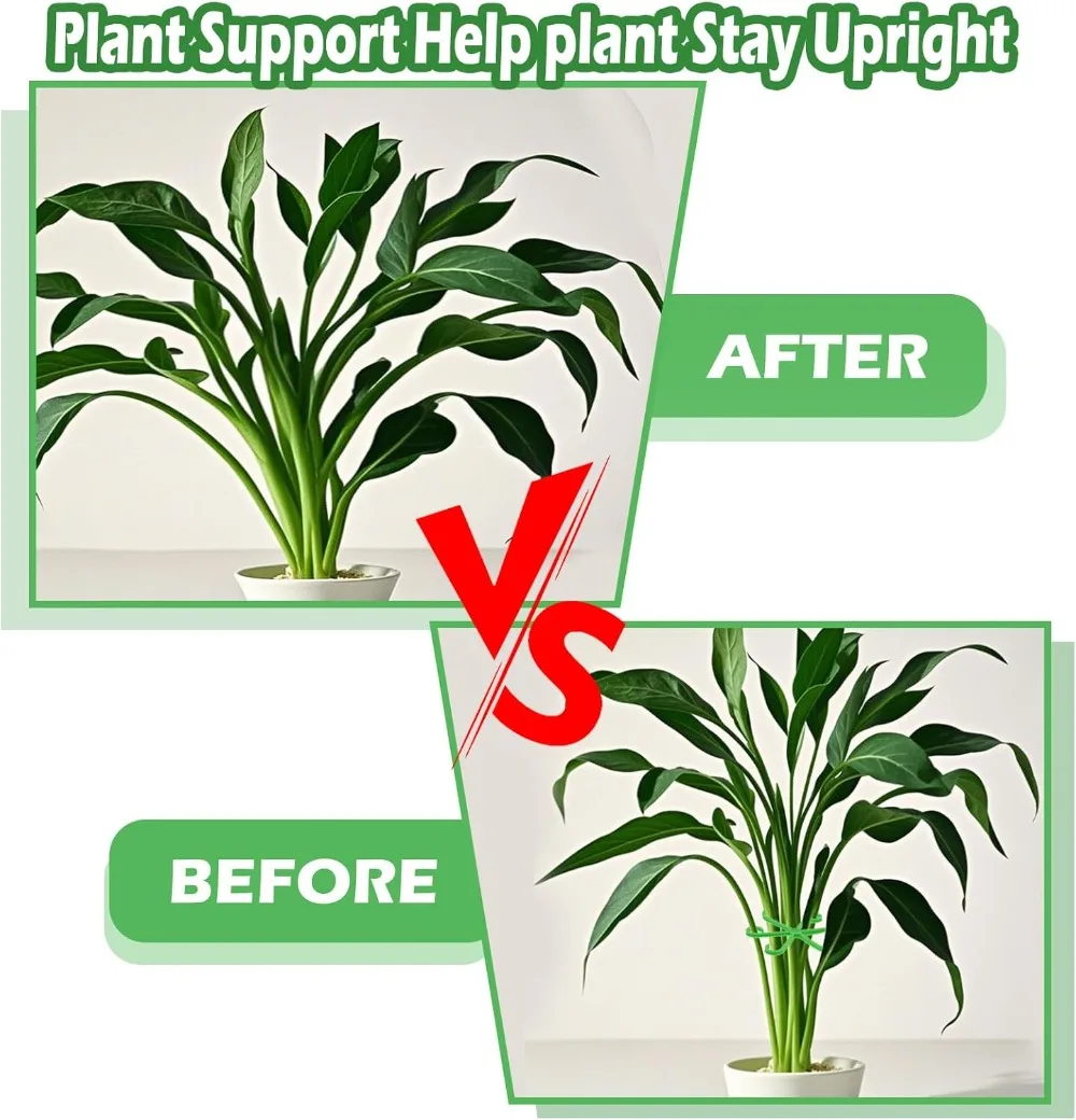 Flower Plant Stem Support Stak - Indoor Herb Garden avaliação e preço