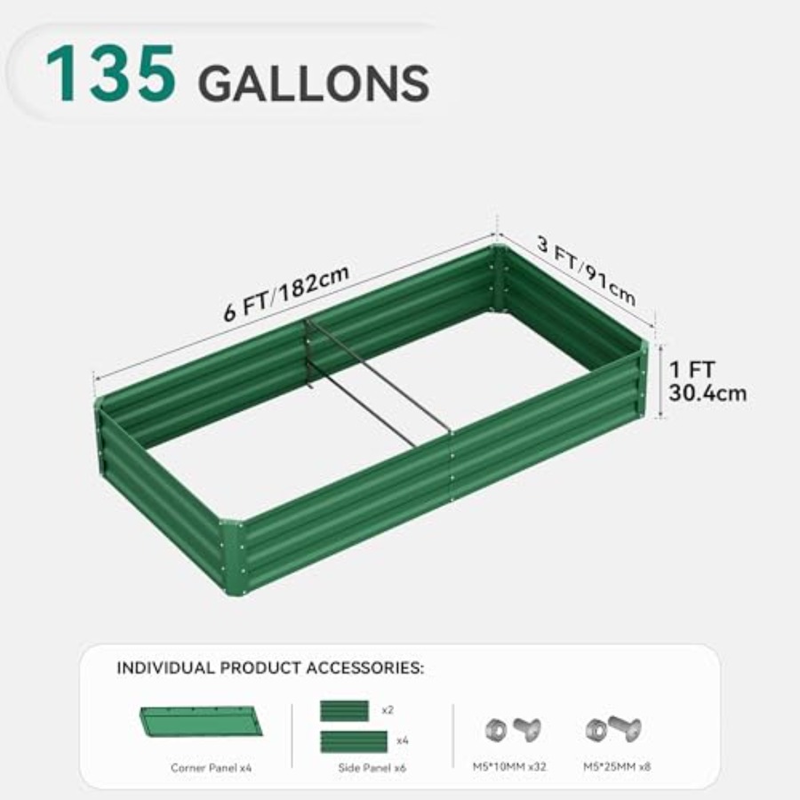 Kit de canteiro elevado para u - Raised Garden Bed avaliação e preço