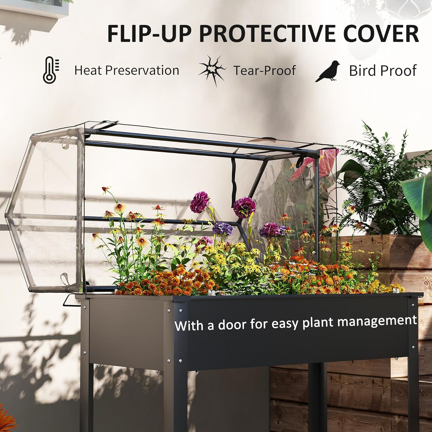 Canteiro Elevado Preto para Us - Raised Garden Bed avaliação e preço