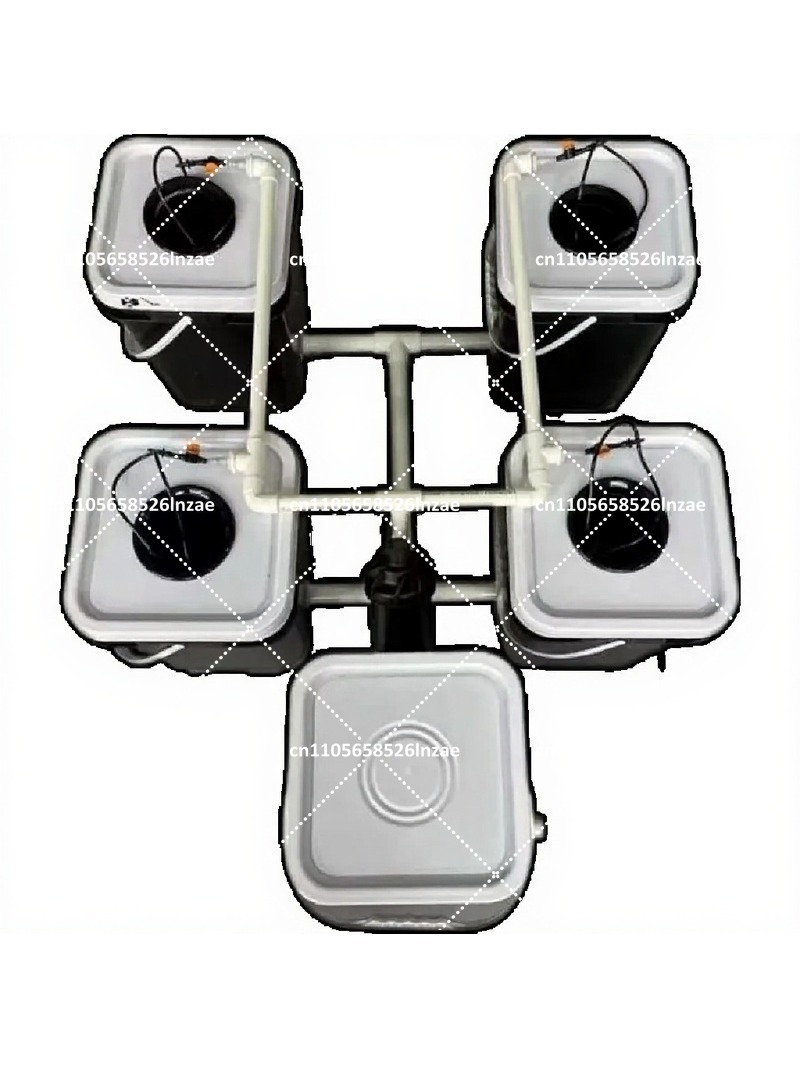 Sistema Hidropônico RDWC 4+1 8 - Hydroponic Kit avaliação e preço