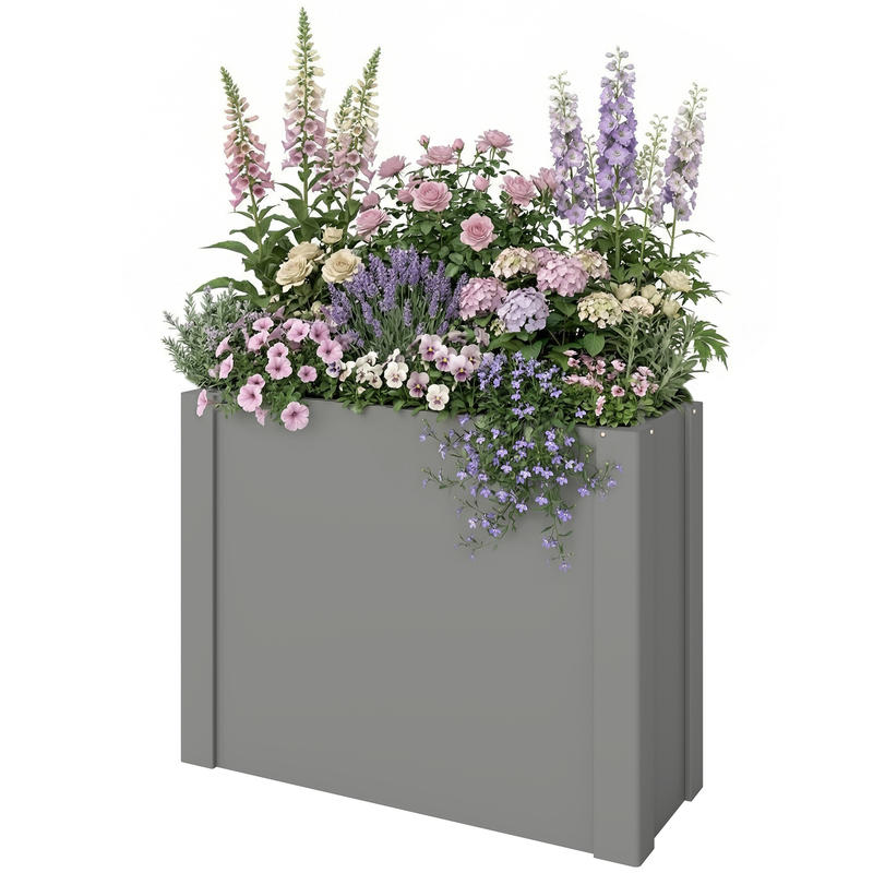Outsunny Canteiro Elevado Galv - Raised Garden Bed avaliação e preço