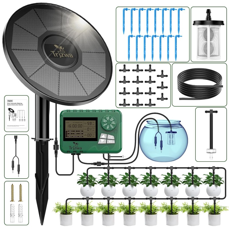 Equipamento de irrigação solar - Self Watering Planter avaliação e preço