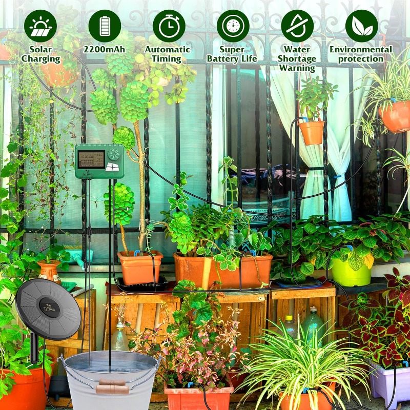 Equipamento de irrigação solar - Self Watering Planter avaliação e preço