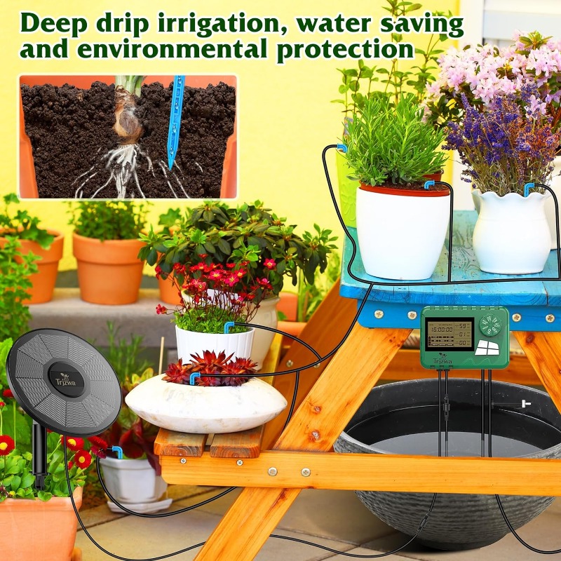 Equipamento de irrigação solar - Self Watering Planter avaliação e preço