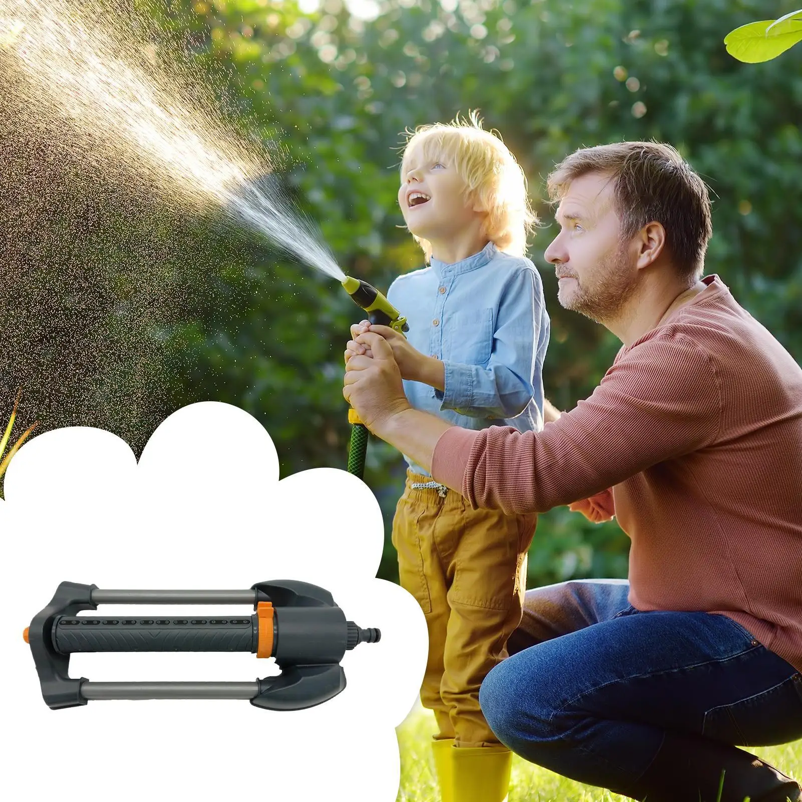 Aspersor de água oscilante, fe - Raised Garden Bed avaliação e preço