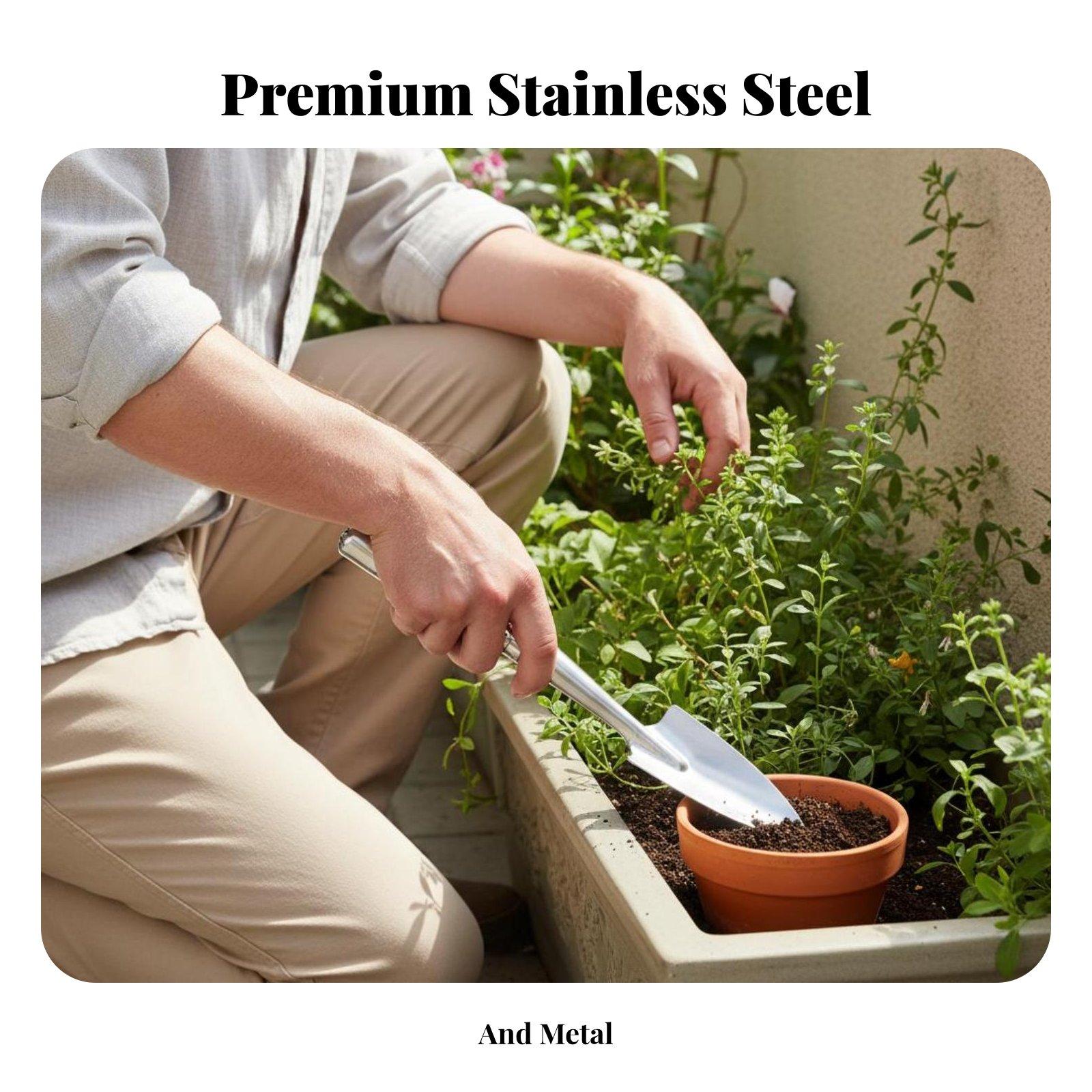 Mini Espátula de Aço Inoxidáve - Trowel Garden Tools avaliação e preço