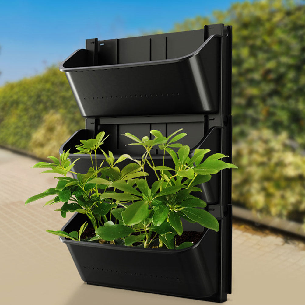 Conjunto de vasos de parede pa - Vertical Planter avaliação e preço