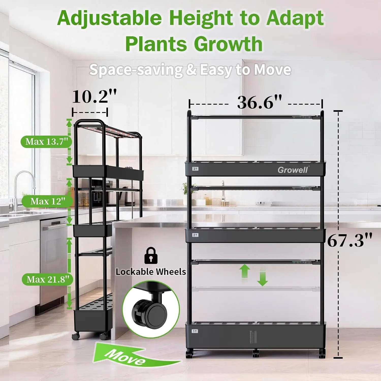 Grande Kit de Sistema de Culti - Hydroponic Kit avaliação e preço