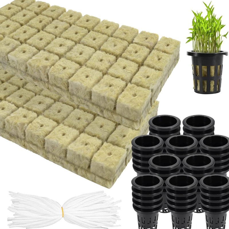 Cubos hidropônicos de lã de ro - Hydroponic Kit avaliação e preço