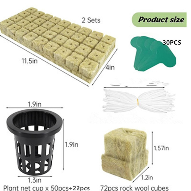 Cubos hidropônicos de lã de ro - Hydroponic Kit avaliação e preço