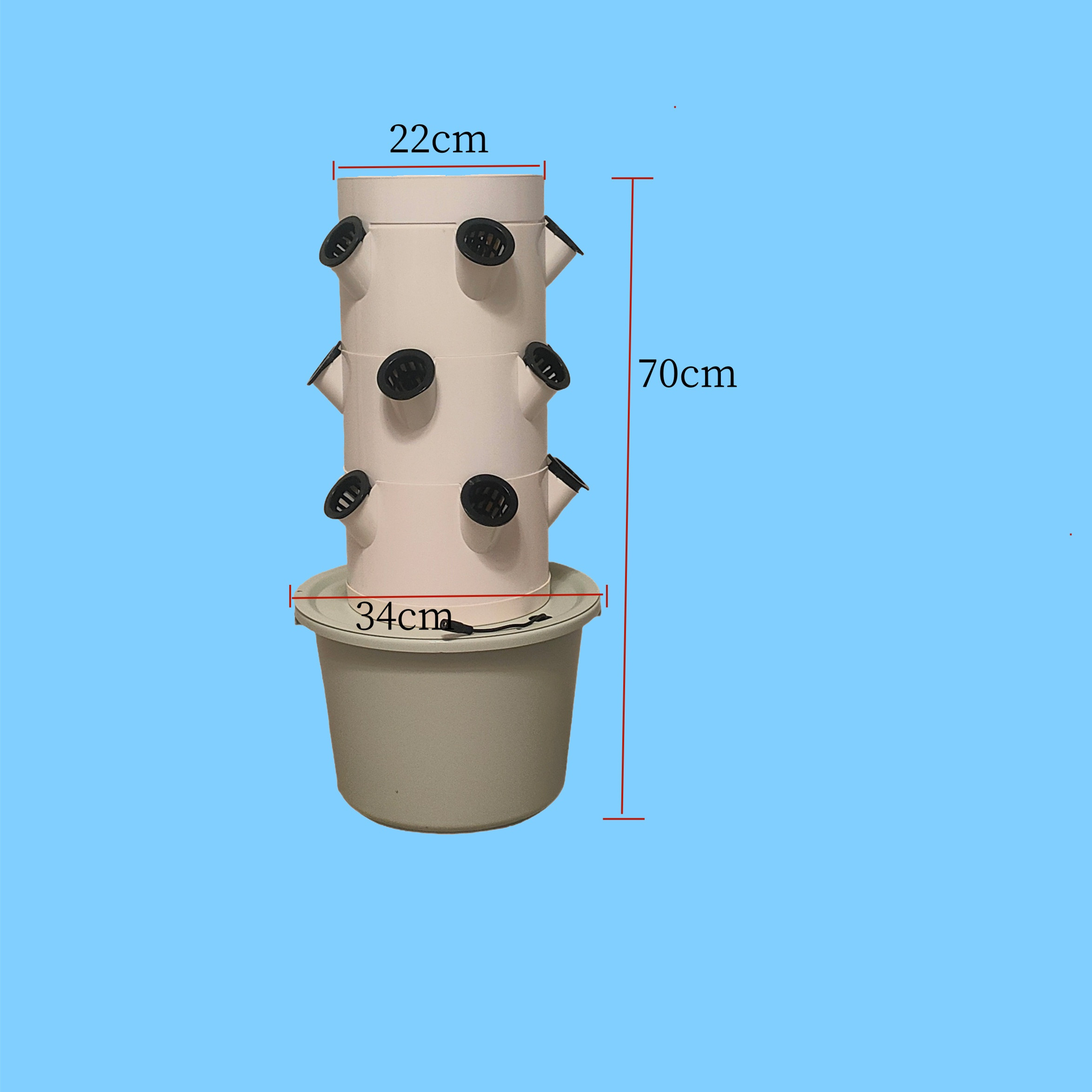 Sistema de Cultivo Hidropônico - Hydroponic Kit avaliação e preço