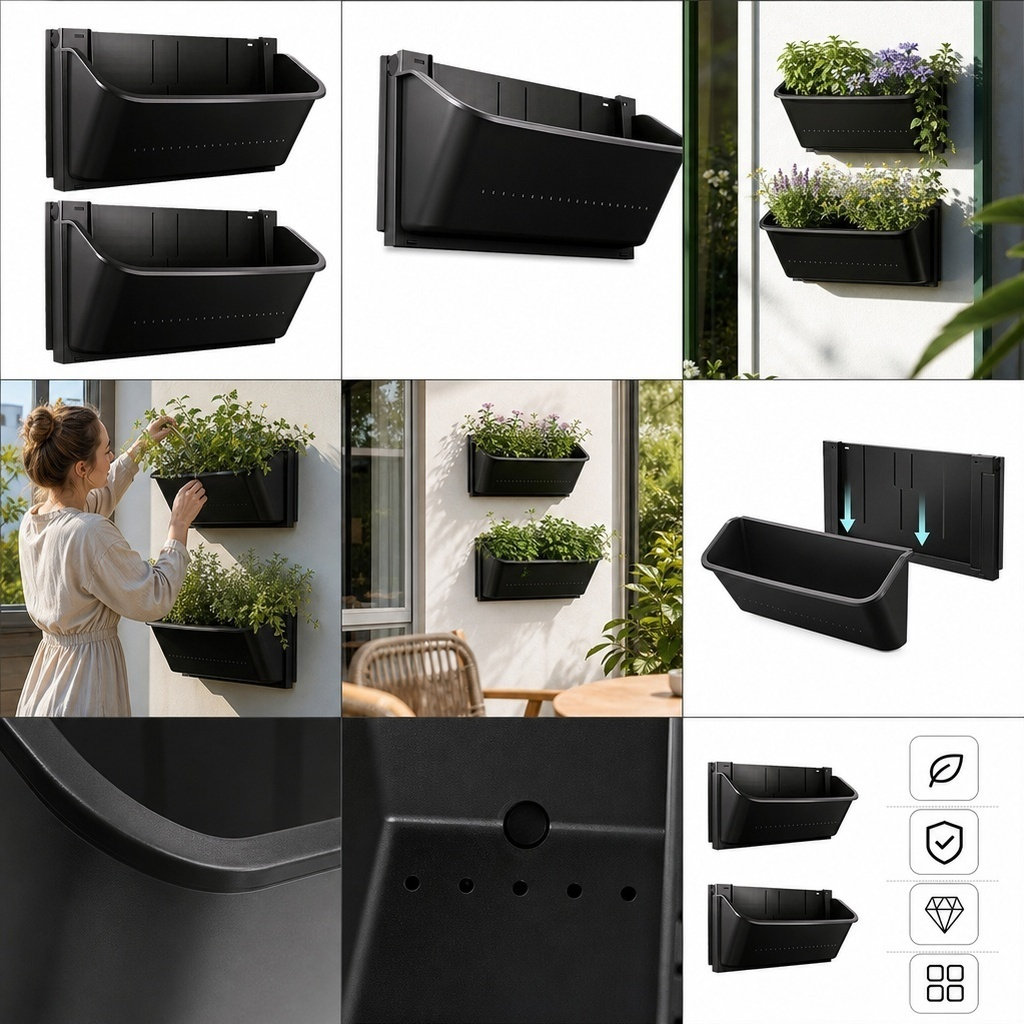 2 unidades de caixas de planta - Vertical Planter avaliação e preço